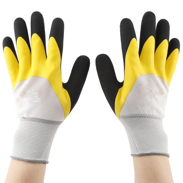 Guantes, Guantes De Jardinería De Algodón Encriptados Transpirables Para La Limpieza De Jardines Horticultur Agricultura