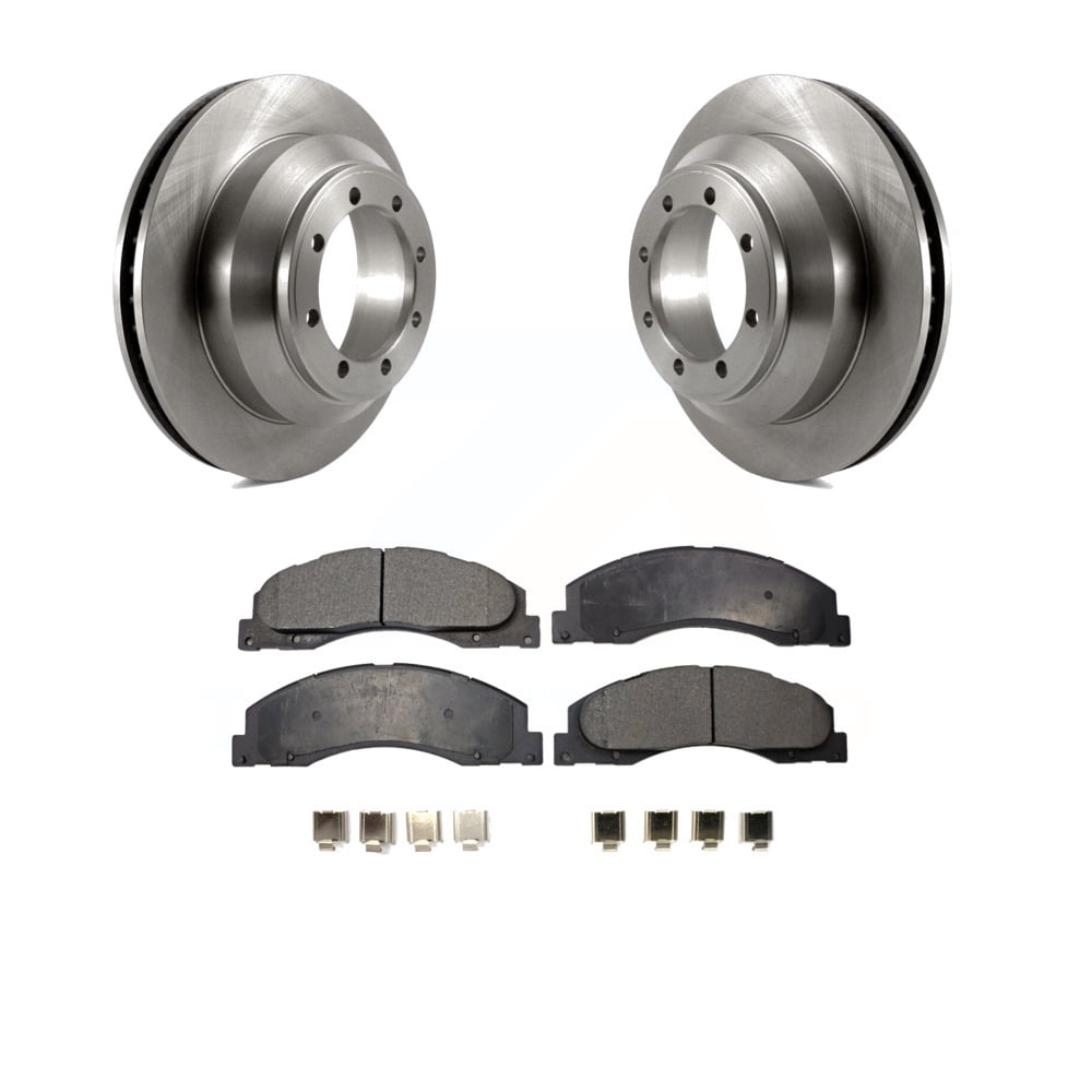 13.66 Front Disc Brake Rotors for 2011 2012 Ford F-350 F-450 Super Duty 8 Lug