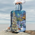 thumbnail image 4 of Wukai Christmas Tree Elastic Luggage Cover: Personalized Protection for Your Suitcase - Fits 19~29-inch, Washable & Durable Travel Companion-X-Large, 4 of 8