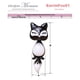 thumbnail image 5 of Aretes VentDepot EarringFox01 1Pza Zorro Tuerca Negro Metal, 5 of 5