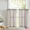 Light Grey, variant on Linen Textured Short Curtains Kitchen Tiers Solid Color Cafe Drapes Rod Pocket