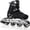 Silver, variant on MammyGol Inline Skates for Boys and Girls Youth, 4 Size Adjustable Roller Skates with PU Flashing Whees Inline Skates High Performance for Kids Age 8-12 Silver