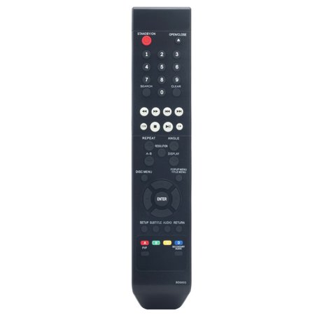 BD003 Replace Remote for Insignia Blu-ray DVD DX-WBRDVD1 NS-BDLIVE01 NS-BRDVD4