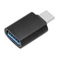 thumbnail image 3 of Convertisseur Type-C, Adaptateur Compact Type-C vers USB pour la Maison pour Bureau Noir, 3 of 8