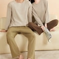 thumbnail image 4 of Dreluolixuan Winter Underwear Thermal Men Soft Long JohnsTight Hunting Gear Base Layer Cold Weather Camping Top and Bottom Sets, 4 of 8