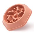 thumbnail image 1 of Dog Bowl Dog Slow Feeder Bowls Bloat Stop Food Bowl Rompecabezas interactivo Healthy Eating Bowl (verde),11 Feliz Sencillez, 1 of 5
