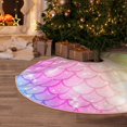 thumbnail image 5 of Sikiie Fish Scale Nativity Christmas Tree Skirt, Jesus Christian Winter Holiday Tree Mat Decoration(30-48IN), 5 of 6