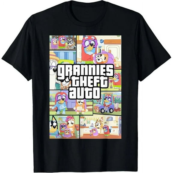 Grannies Theft Auto T-Shirt Unisex S-5XL Hot Trending Shirt, Vintage Birthday Gift
