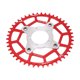 thumbnail image 4 of Adaptador de engranaje de bicicleta de motor Adaptador de piñón 46T 104BCD preciso de alta dureza para Bafang BBS01 BBS02 Rojo, 4 of 10