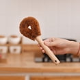thumbnail image 5 of ZUARFY Kitchen Wooden Handle Long Cleaning Brush Dish Bottle Washing Tool Coconut Fiber Pan Pot Scrubber for Bathroom Toilet with Hanging Hook, 5 of 16