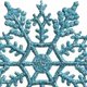 thumbnail image 5 of Plástico Navidad Navidad Copo De Nieve Adornos Tiny Sparkling Star Glitter Snow On String Wedding Decor 12 Unidades 1111Fourone JR0778, 5 of 5