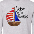 thumbnail image 4 of Inktastic Lake of the Ozarks Sailboat Long Sleeve Youth T-Shirt, 4 of 5