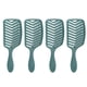 thumbnail image 3 of 4 Uds. Cepillo de pelo para desenredar, cepillo para peinar el cabello seco y húmedo hueco portátil, peine para mujeres, hombres y niños, 3 of 8