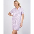 thumbnail image 2 of 3 Pack: Womens Short Sleeve Full Button-Down Henley Nightshirt Nightgown Sleep Dress (Available In Plus Size), 2 of 6