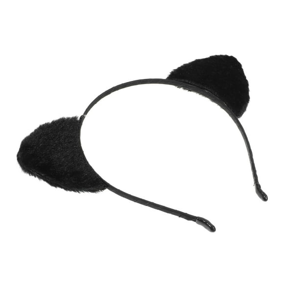 Luxshiny Plush Cat Ears Headband for Washing Face with Comfortable Fit