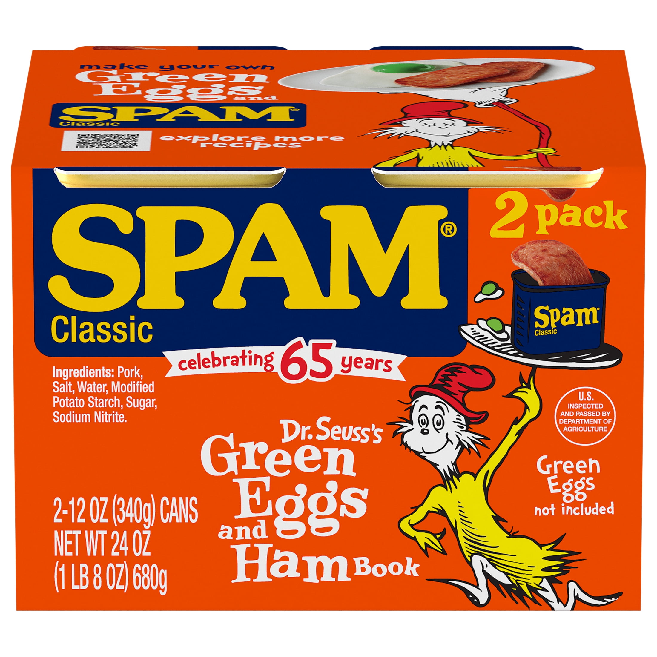 (3 pack) SPAM Green Eggs & Ham with SPAM 2PK