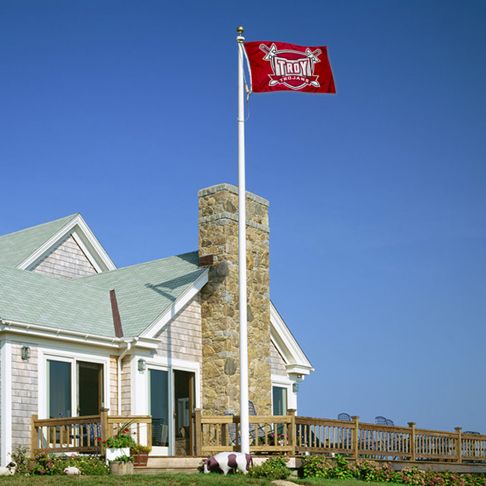 Troy University Trojans House Flag