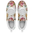 thumbnail image 5 of Customuart Fox Sneakers for Women Flower Running Shoes Pink Size 6, 5 of 5