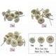 thumbnail image 2 of 10pcs Polishing Wheels Wool/Cotton/Cloth Buffing Pad Jewelry Abrasive Brush Dental Lab Hp Brush 235mm Shank Rotary Tools, 2 of 5
