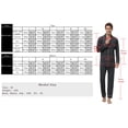 thumbnail image 5 of Purcoar Purcoar Men's Cotton Sleepwear Short/Long Sleeve Pajamas Set S-XXL, 5 of 5