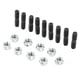 thumbnail image 5 of Kit de pernos, 9 piezas M10x1.25 Turbo Studs Tuerca de bloqueo Turbo Stud True Excellence, 5 of 9