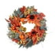 thumbnail image 2 of Corona de Calabazas con Hojas de Arce y Girasoles para Decoración de Puertas de Entrada En Fiestas Navideñas. 50 Cm (19,7 Pulgadas). Corona Exterior de Plástico. Ideal para Fiestas Temáticas de Otoño, 2 of 7