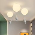 thumbnail image 3 of Habitación infantil con luz para habitación de niños y niñas, bonita lámpara de oso para dormitorio, lámpara de araña con forma de corazón para dormitorio de niña famosa, 3 of 5