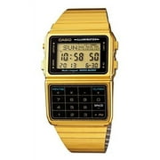 DBC611G-1D Men's Gold Tone 25 Memory Calculator Databank Watch
