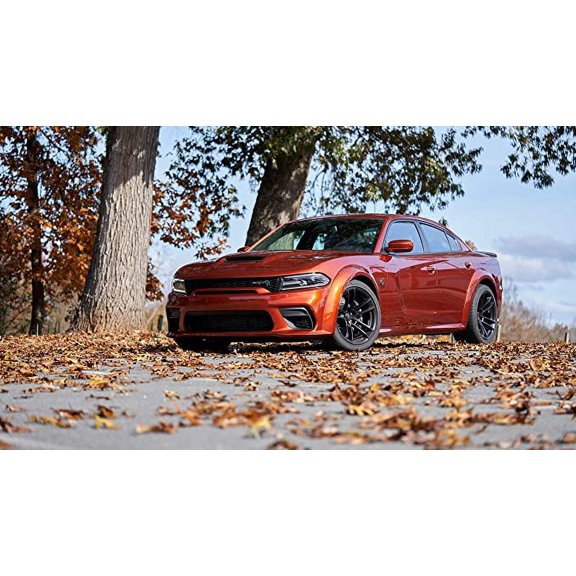 Iconic Arts Laminated 42x24 Poster: 2021 Dodge Charger SRT Hellcat Redeye 2 4k hd Cars HD