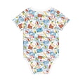 thumbnail image 2 of Rocae Summer Stamp for Baby Climbing Clothes Soft Baby Romper for Active Infants Comfortable and Breathable Crawling Jumpsuit Unisex Baby Outfit, 2 of 8