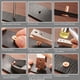 thumbnail image 4 of 50 Juegos de Remaches de Cobre, Varios Kits de Remaches de para Reparar y Decorar Cinturones, Carteras, Carteras, Collares y Ropa, 4 of 5