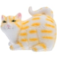 thumbnail image 1 of Dispensador de pañuelos de resina con forma de gato para dormitorio, baño y comedor Bonita caja de pañuelos con temática de gato, decoración de escritorio, 1 of 7