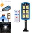 thumbnail image 3 of Luces solares Soledad 120 LED COB Sensor de movimiento Control remoto inteligente 9000K, 3 of 8