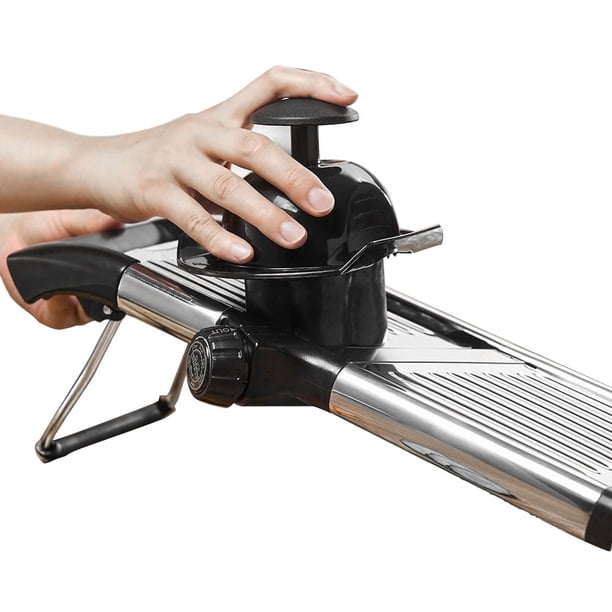 Cortador de verduras ajustable Heldig rallado de acero inoxidable