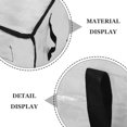 thumbnail image 3 of OULII Blanket Container Transparent PVC Heavy Duty Organizer for Moving 1Set, 3 of 8
