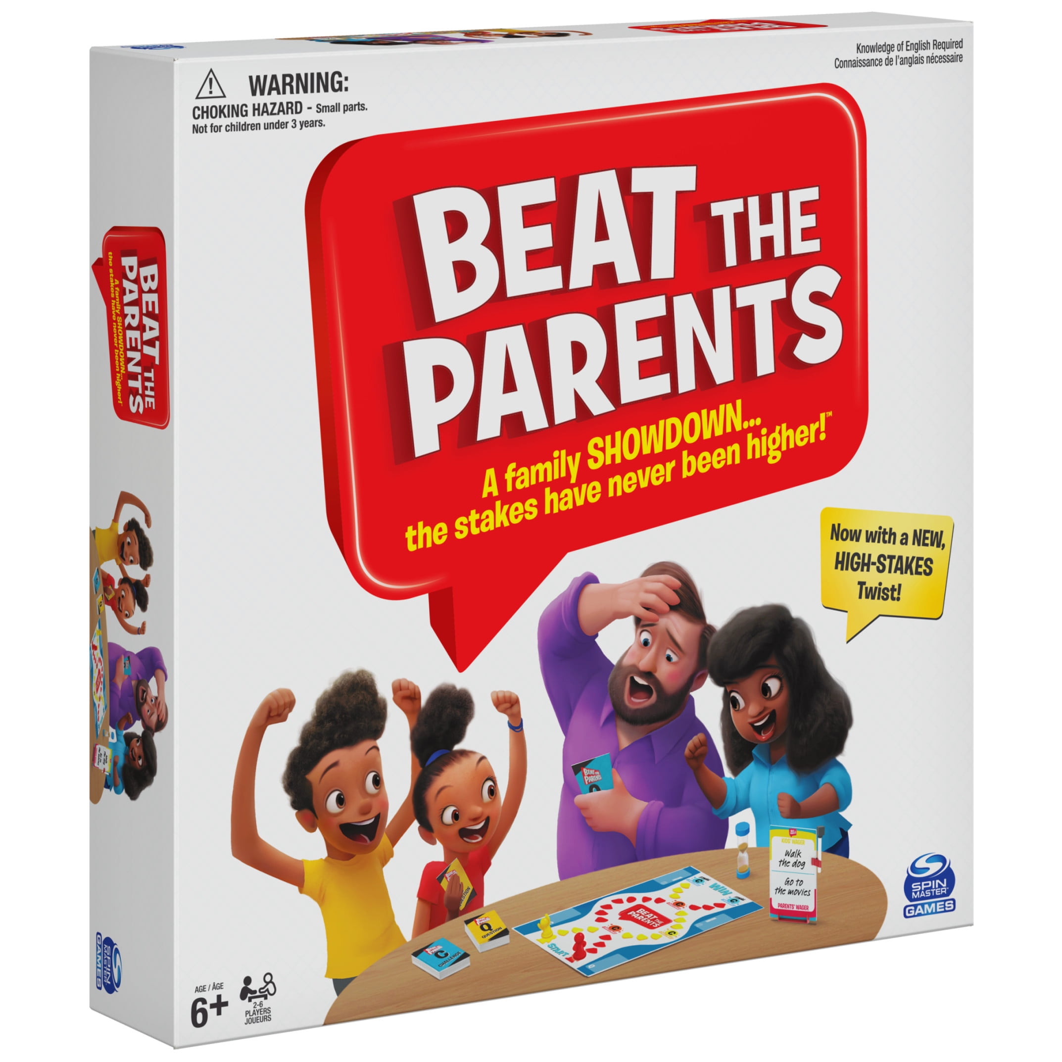 Spin Master Beat The Parents Family Trivia Game, Ages 8+ photo 7