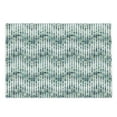 thumbnail image 1 of Geometric Cutting Board, Wave Shape Geometric Color Tile Mosaic Composition with Squares, Decorative Tempered Glass Cutting and Serving Board, Large Size, White Blue, by Ambesonne, 1 of 1