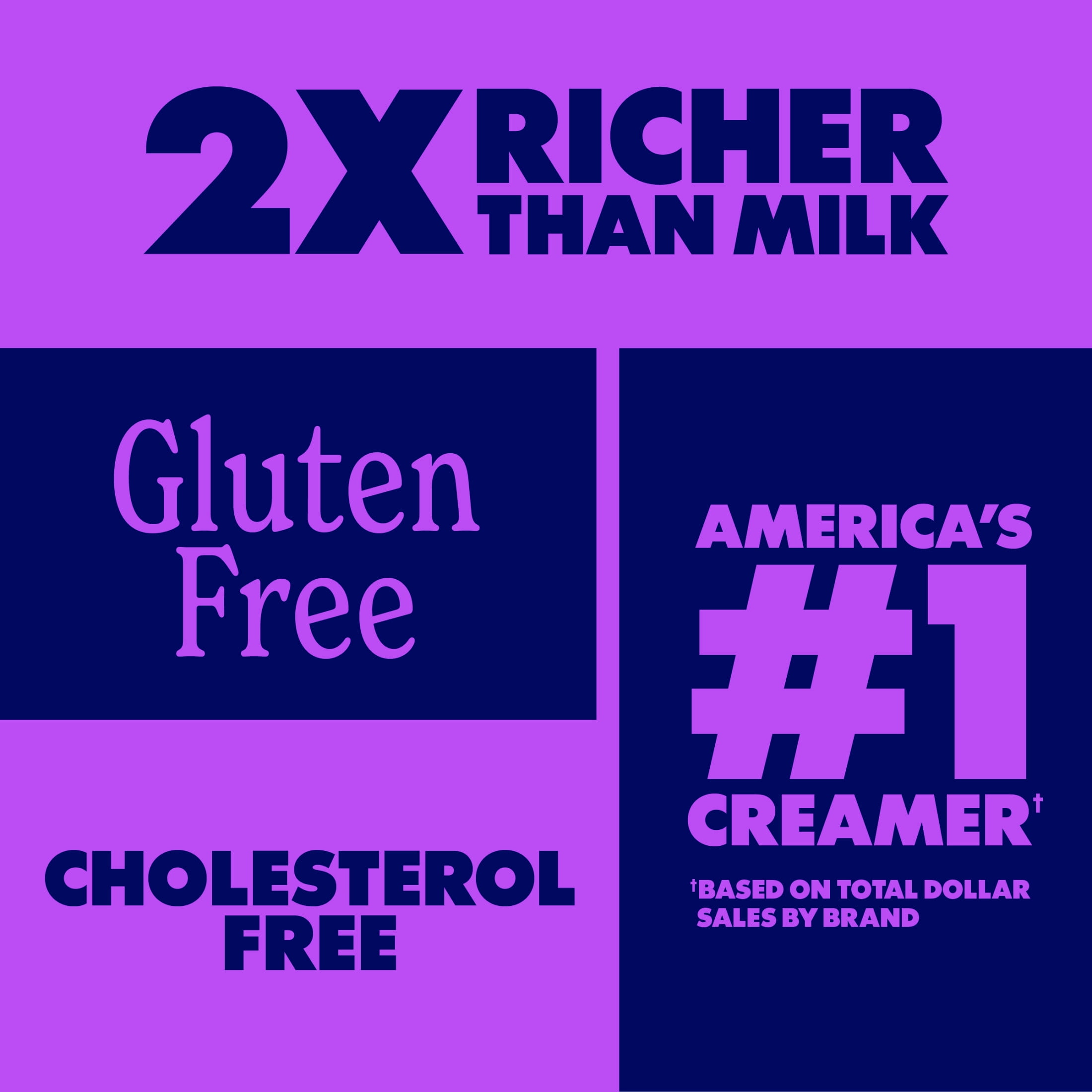 Coffee mate Italian Sweet Crème Gluten Free Liquid Coffee Creamer, 64 fl oz