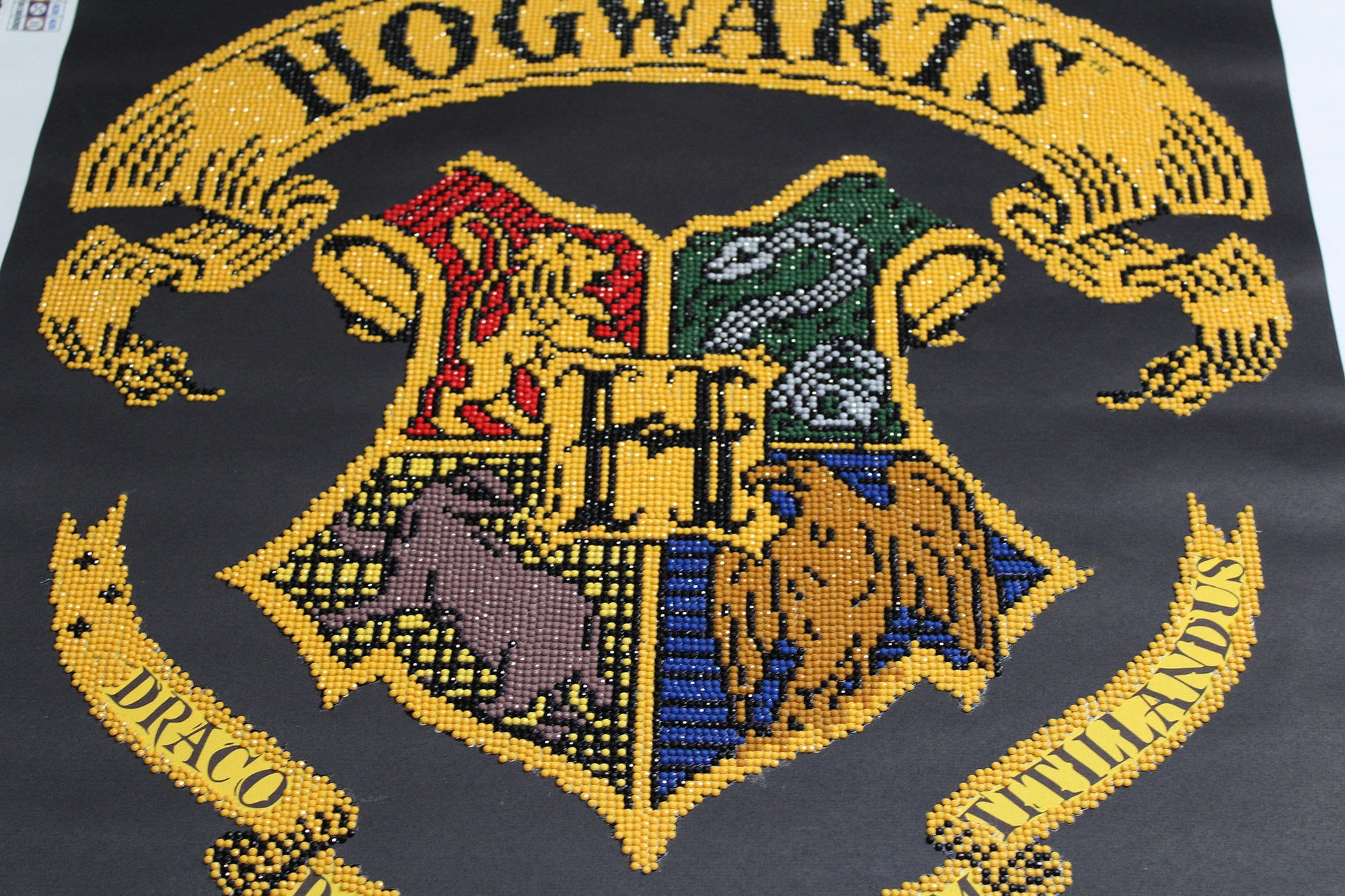 Harry Potter Diamond Painting Hogwarts School of Witchcraft and Wizardry  Colorful Badge Cross Embroidery DIY Home Decoration - AliExpress