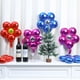 thumbnail image 3 of 16 globos florales de aluminio con hermosas flores para fiestas temáticas., 3 of 6