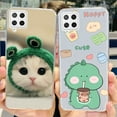 thumbnail image 3 of For Samsung Galaxy A22 Case F22 M22 Colorful Painted Cover Clear Silicone Soft Slim Phone Case For Samsung M22 F22 A 22 5G Shell 615 For Galaxy A22 5G, 3 of 6