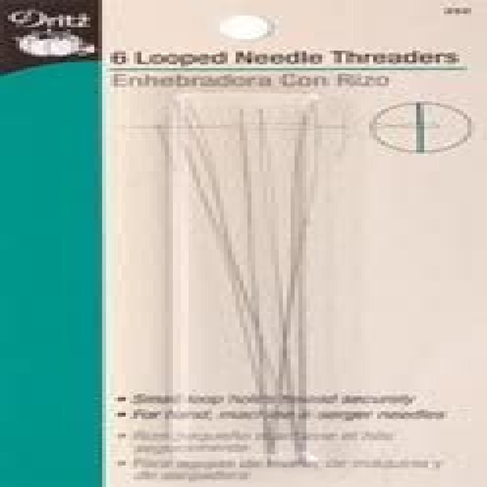 1 Pack Dritz Dritz Looped Needle Threaders 6 Count 2 Pack 