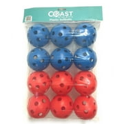 Coast Athletic Multi Color Plastic Softballs (12) by