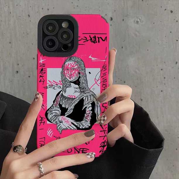 Funda de teléfono con Graffiti, gran arte, estética David, Iphone 11 Pro Max, Iphone 12 Pro Max, Iphone 13 Pro Max, Iphone 14 Pro Max Fivean unisex