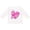 AA-White, variant on Inktastic Breast Cancer Awareness- Pink Ribbon Around Heart Boys or Girls Long Sleeve Toddler T-Shirt