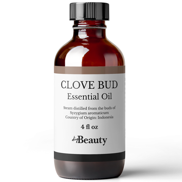 DIYBeauty's Bulk Clove Essential Oil 4 Fl Oz Large Size Bottle