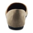 thumbnail image 4 of Ollio Women's Shoes Faux Suede Slip On Comfort Light Pointed Toe Ballet Flat ZM1710F, 4 of 6