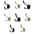thumbnail image 2 of Gancho de tela Perchas Aleación de zinc Vintage Bolso montado en la pared Percha para sombrero Gancho doble Ropa Toalla Pantalones Percha Scienceny JJ18321-08, 2 of 6
