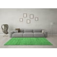 thumbnail image 3 of Ahgly Company Indoor Rectangle Abstract Emerald Green Contemporary Area Rugs, 8' x 12', 3 of 4