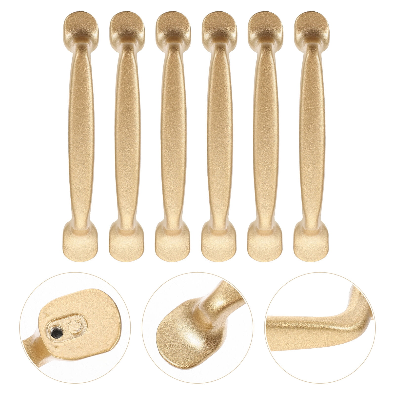 unbranded 18 pcs Golden Cabinet Handles Kitchen Handle Cabinet Handles for Drawer